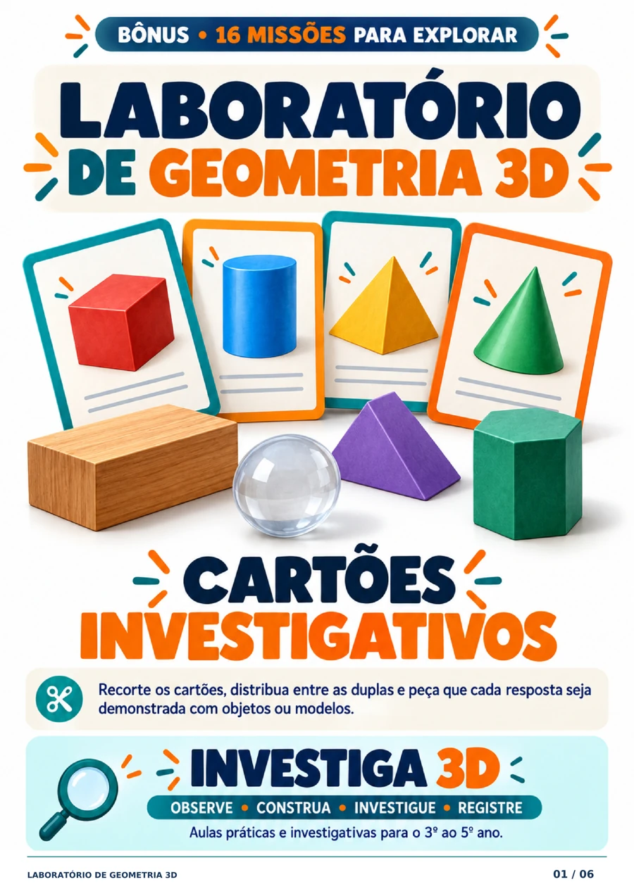 Capa dos Cartões Investigativos